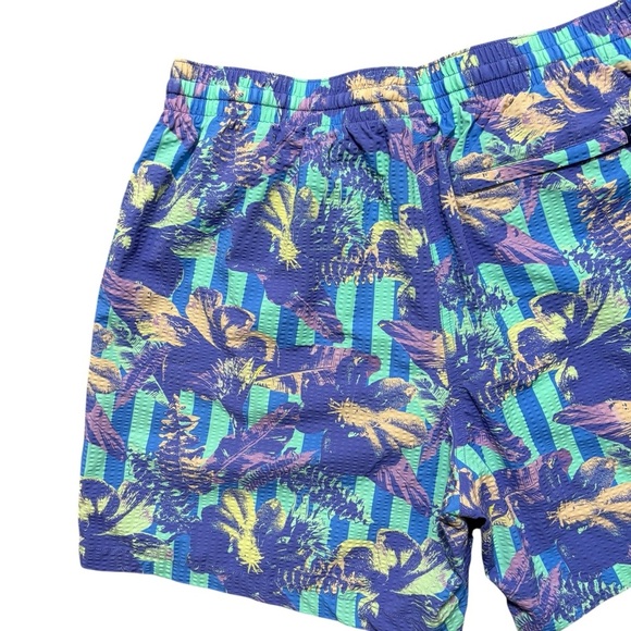 Chubbies Classic Swim Trunks 5.5" The Sunday Linners Seersucker Size XL NEW - Picture 5 of 7